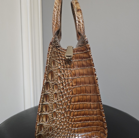 NEW Brahmin Cami Melbourne Leather Satchel - Picture 4 of 13